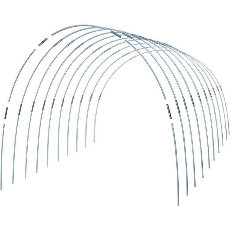 Garden Arch Greenhouse Hoops Rustproof Steel Tunnel Hoop Frame Plant Support, Speci: M  4 Rods 12 Arches - Plant Support & Care by PMC TechLife | Online Shopping South Africa | PMC TechLife