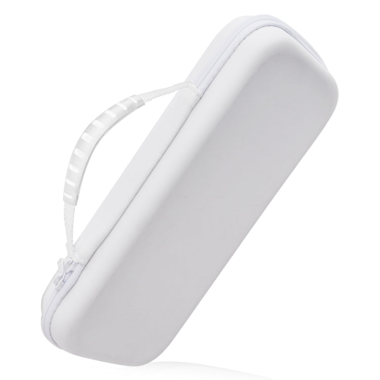 For ASUS ROG Ally Game Console EVA Leather Grain Handbag Clutch Protective Bag(White) - Accessories by PMC TechLife | Online Shopping South Africa | PMC TechLife