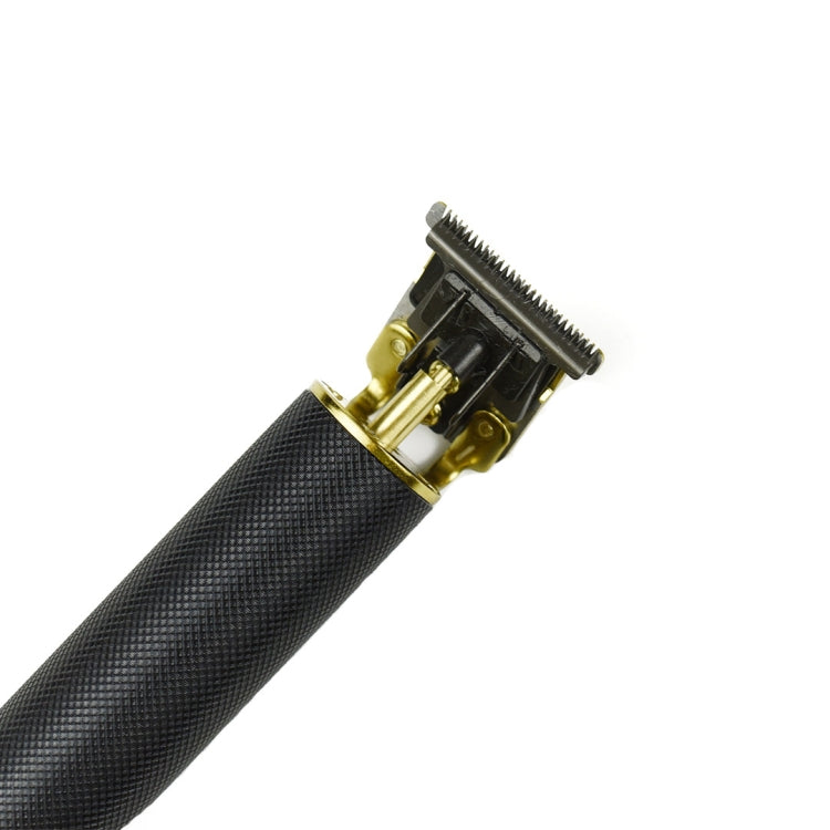 Hollow T-shape Ceramic Cutter Head USB Charging Engraving Electric Hair Clipper, Color: Silver - free shipping - PMC TechLife - Order now!