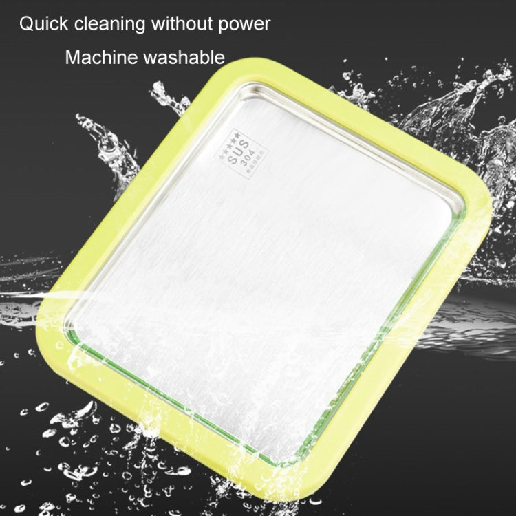 Mini Household Fried Yogurt Machine Children Homemade DIY Fried Ice Tray, Color: Stainless Steel Green 26x21cm - free shipping - PMC TechLife - Order now!