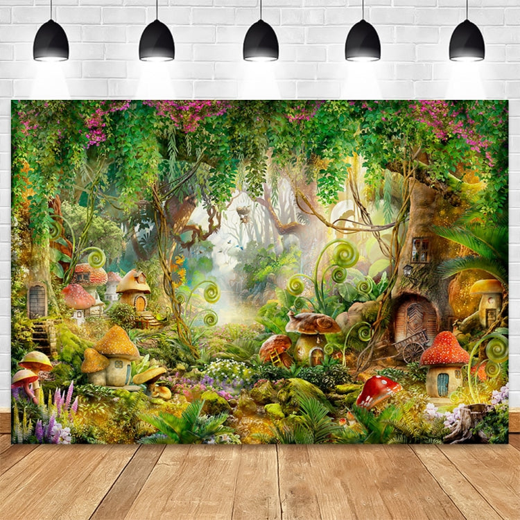 150 X 210cm Fantasy Forest Photography Background Cloth Cartoon Kids Party Decoration Backdrop(4197) - Cartoon by PMC TechLife | Online Shopping South Africa | PMC TechLife | Buy Now Pay Later Mobicred