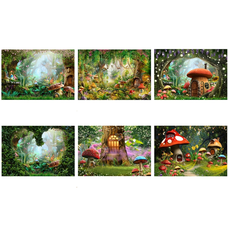150 X 210cm Fantasy Forest Photography Background Cloth Cartoon Kids Party Decoration Backdrop(6360) - Cartoon by PMC TechLife | Online Shopping South Africa | PMC TechLife | Buy Now Pay Later Mobicred