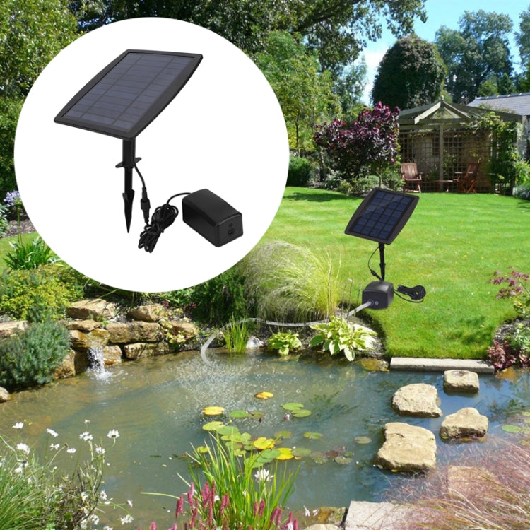 Plug-in Solar Aeration Pump Power Storage Aquarium Oxygen Pump - Pumps by PMC TechLife | Online Shopping South Africa | PMC TechLife