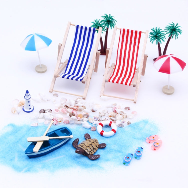 A Style Mini Beach Set Miniature Model Ornament Summer Ocean Simulation Scene Photo Decoration Props - Other Props by PMC TechLife | Online Shopping South Africa | PMC TechLife | Buy Now Pay Later Mobicred