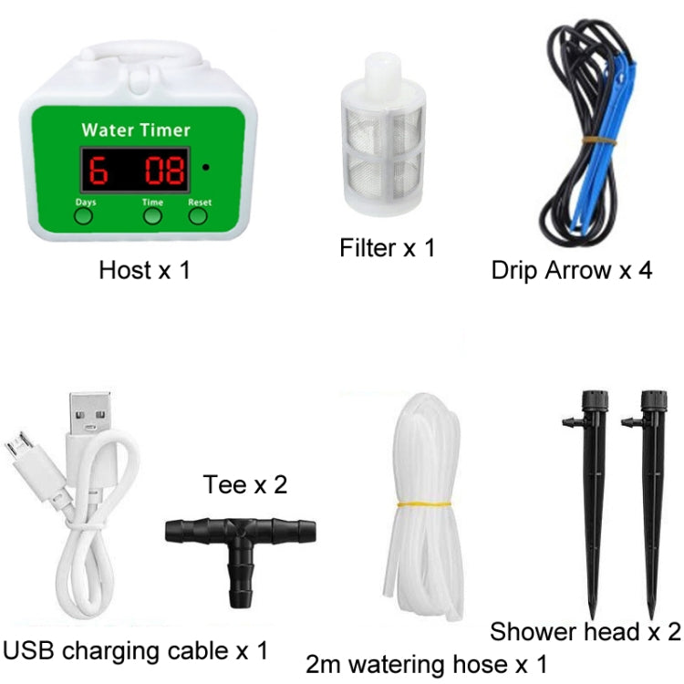 Household Intelligent Drip Irrigation Automatic Watering Timing Machine, Specification: Water 6 Potted Plants - Watering & Irrigation by PMc TechLife | Online Shopping South Africa | PMc TechLife | Buy Now Pay Later Mobicred
