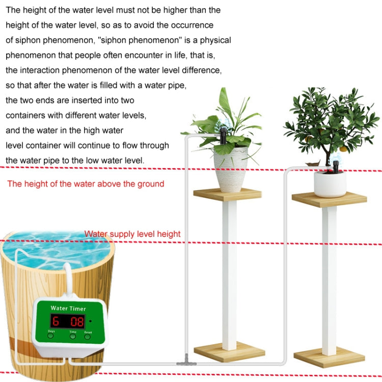 Household Intelligent Drip Irrigation Automatic Watering Timing Machine, Specification: Water 2 Potted Plants - Watering & Irrigation by PMc TechLife | Online Shopping South Africa | PMc TechLife | Buy Now Pay Later Mobicred