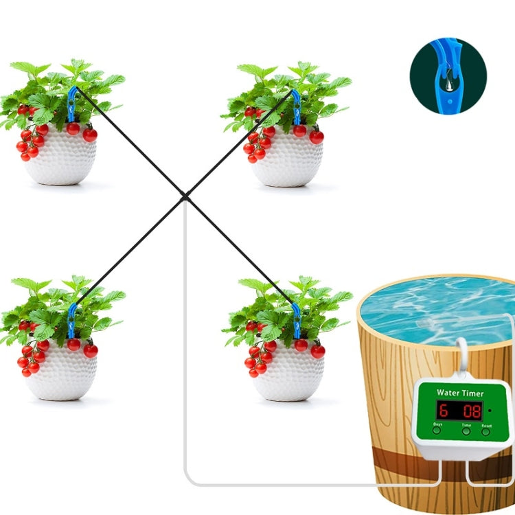 Household Intelligent Drip Irrigation Automatic Watering Timing Machine, Specification: Water 2 Potted Plants - Watering & Irrigation by PMc TechLife | Online Shopping South Africa | PMc TechLife | Buy Now Pay Later Mobicred
