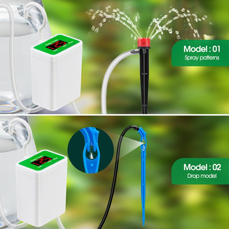 Household Intelligent Drip Irrigation Automatic Watering Timing Machine, Specification: Water 8 Potted Plants - Watering & Irrigation by PMc TechLife | Online Shopping South Africa | PMc TechLife | Buy Now Pay Later Mobicred