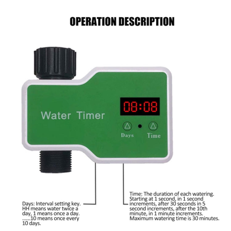 Irrigation System Intelligent Controller Automatic Timed Watering Device, Specification: 1 Water Outlet - free shipping - PMc TechLife - Order now!