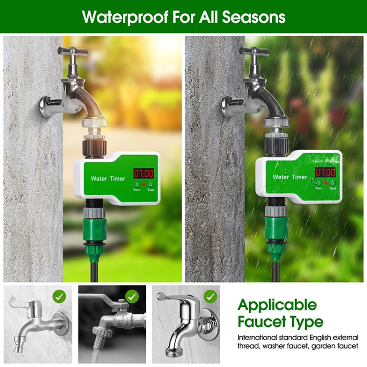 Irrigation System Intelligent Controller Automatic Timed Watering Device, Specification: 20m 20sets Ground Plug Dual-use Suit - Watering & Irrigation by PMc TechLife | Online Shopping South Africa | PMc TechLife | Buy Now Pay Later Mobicred