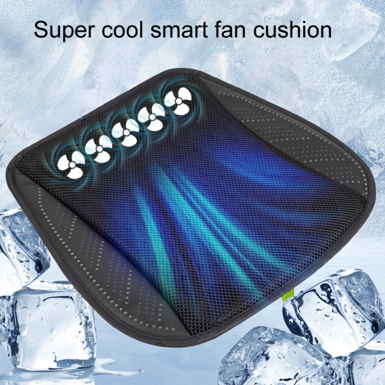Multifunctional USB Fan Ventilation Heat Dissipation Car Seat Cushion(Red) - Seat Accessories by PMC TechLife | Online Shopping South Africa | PMC TechLife | Buy Now Pay Later Mobicred