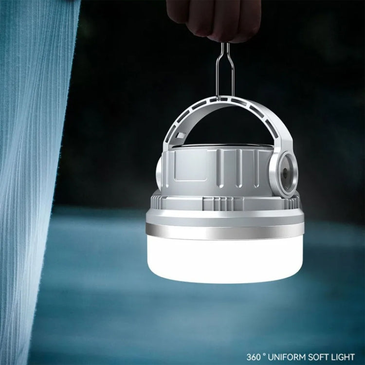 M10 Solar Tent Light With Portable Power Supply Handheld Camping Light Outdoor Vintage Mood Lights(Gray) - Camping Lighting by PMc TechLife | Online Shopping South Africa | PMc TechLife | Buy Now Pay Later Mobicred