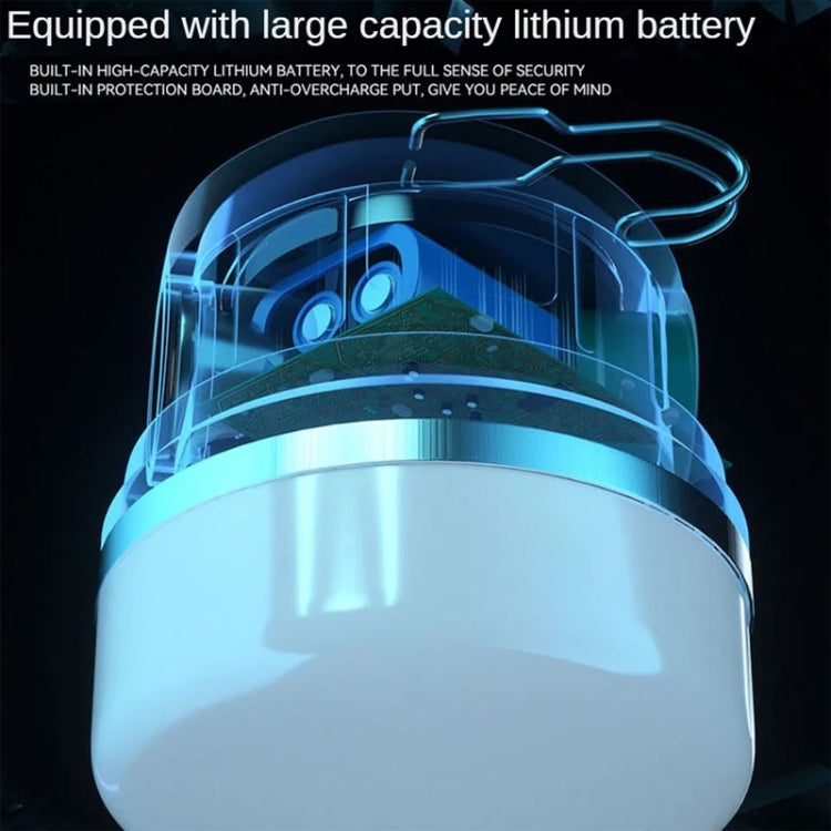 M10 Solar Tent Light With Portable Power Supply Handheld Camping Light Outdoor Vintage Mood Lights(Gray) - Camping Lighting by PMc TechLife | Online Shopping South Africa | PMc TechLife | Buy Now Pay Later Mobicred
