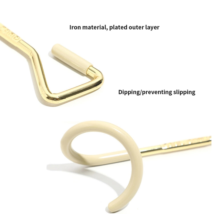 COOL CAMP Outdoor Canopy Pole Hook Portable Camping Light Hanger 33mm Khaki - Tents & Accessories by COOL CAMP | Online Shopping South Africa | PMC TechLife | Buy Now Pay Later Mobicred