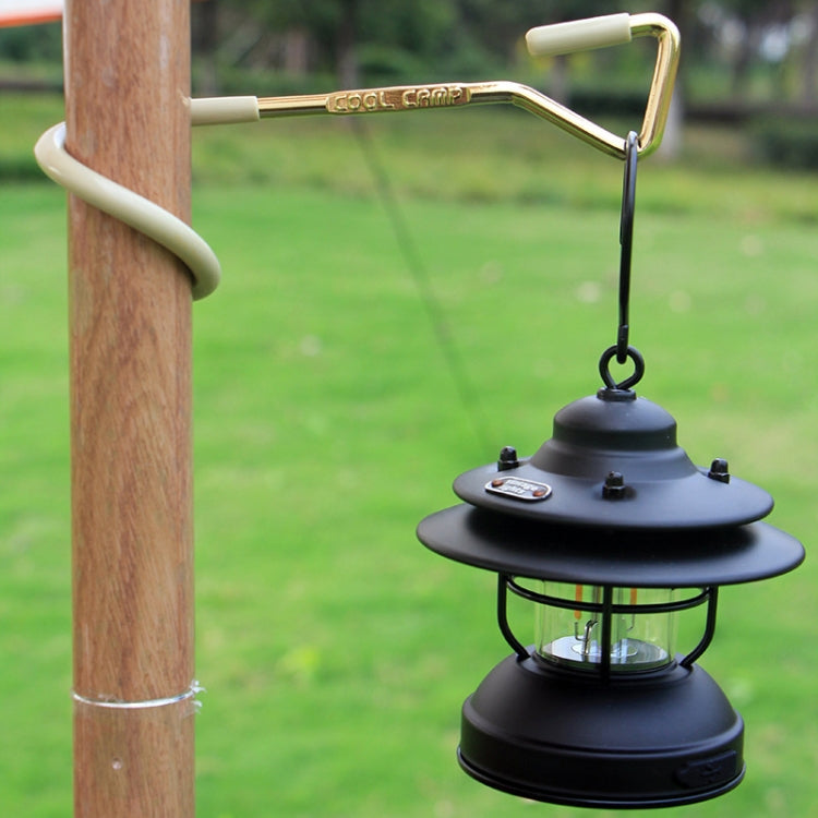 COOL CAMP Outdoor Canopy Pole Hook Portable Camping Light Hanger 22mm Khaki - Tents & Accessories by COOL CAMP | Online Shopping South Africa | PMC TechLife | Buy Now Pay Later Mobicred