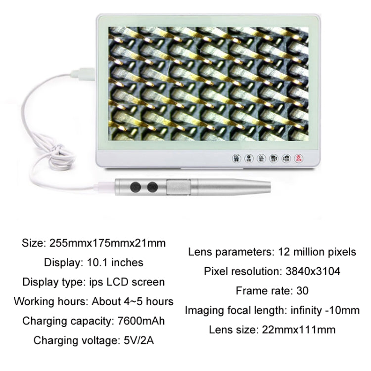 5 Million Digital Electron Microscope Magnifying Dermatoscope, Specification: B008 Waterproof - free shipping - PMC Jewellery - Order now!