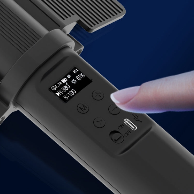 24W 72 LEDs Handheld Full-color RGB Stick Light Photography Light with Barndoor -  by PMC TechLife | Online Shopping South Africa | PMC TechLife | Buy Now Pay Later Mobicred