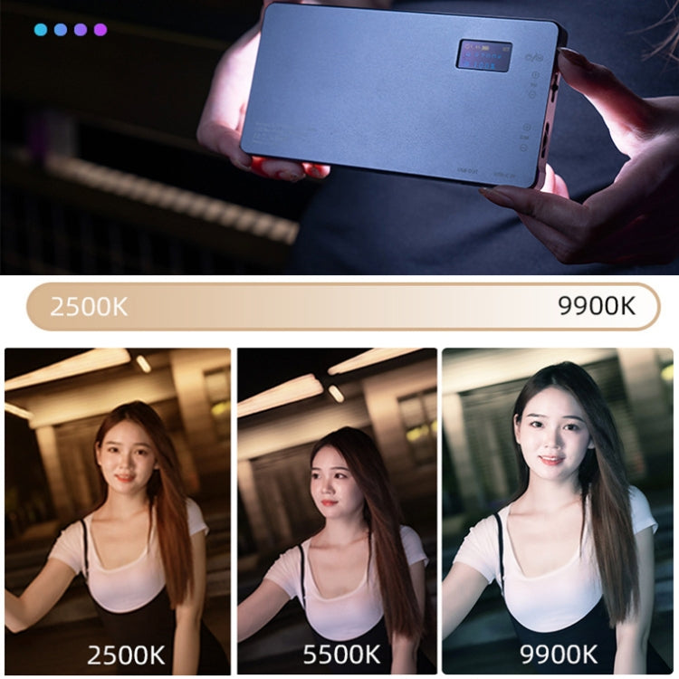 135 LEDs Live Fill Light Handheld Adjustable Photography Light Camera Pocket Light(Full-color RGB) -  by PMC TechLife | Online Shopping South Africa | PMC TechLife | Buy Now Pay Later Mobicred