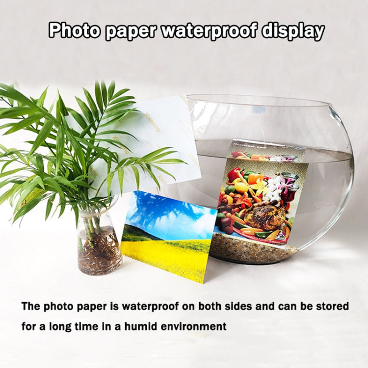 6 Inch 50 Sheets 260g Waterproof RC Photo Paper for Brother/Epson/Lenovo/HP/Canon Inkjet Printers(Highlight) - free shipping - PMC TechLife - Order now!
