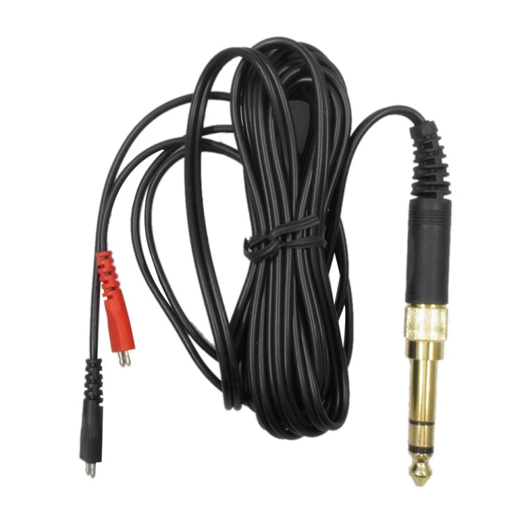 For Sennheiser HD25 / HD560 / HD540 / HD480 / HD430 / HD250 Headset Audio Cable(Left Long Right Short) - Headset Accessories by PMC TechLife | Online Shopping South Africa | PMC TechLife