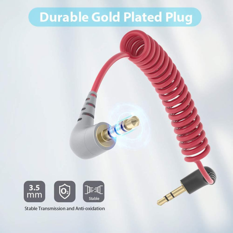 For BOYA / RODE SC7 TRS to TRRS Wireless Lavalier Microphone Cable - Headset Accessories by PMC TechLife | Online Shopping South Africa | PMC TechLife