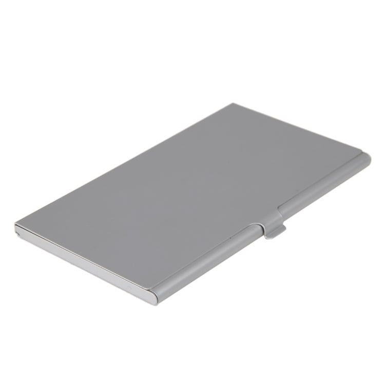 1SD+ 8TF  Aluminum Micro SD Cards Holder Pin Storage Box 9 solts for SD/ SIM/TF Memory Card(Silver) - Card Case by PMC TechLife | Online Shopping South Africa | PMC TechLife