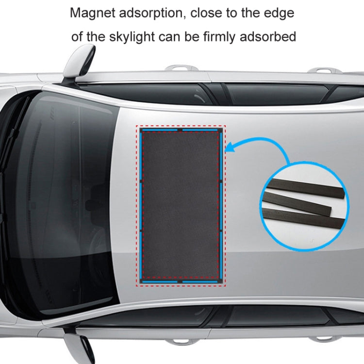 100x65cm Car Sunroof Magnetic Suction Anti-Mosquito Cover Anti-Mosquito Screen Window - Window Foils & Solar Protection by PMC TechLife | Online Shopping South Africa | PMC TechLife | Buy Now Pay Later Mobicred