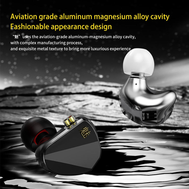 CVJ In Ear Wired Adjustment Switch Earphone, Color: Silver - free shipping - PMc TechLife - Order now!