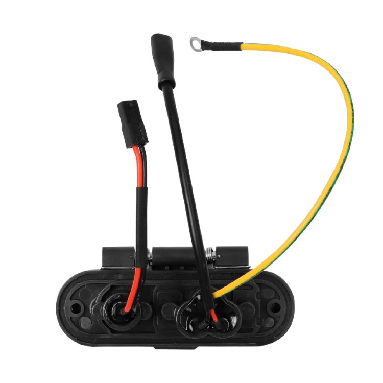 For Ninebot Max G30 Electric Scooter Charging Port Assembly(Black) - Accessories & Parts by PMc TechLife | Online Shopping South Africa | PMc TechLife | Buy Now Pay Later Mobicred