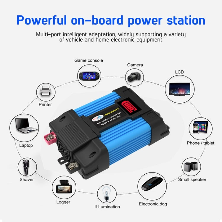 12V-220V 300W  SOLIKE TECH Vehicle Inverter Sine Wave Convertor Auto Inverter - Pure Sine Wave by SOLIKE TECH | Online Shopping South Africa | PMC TechLife | Buy Now Pay Later Mobicred
