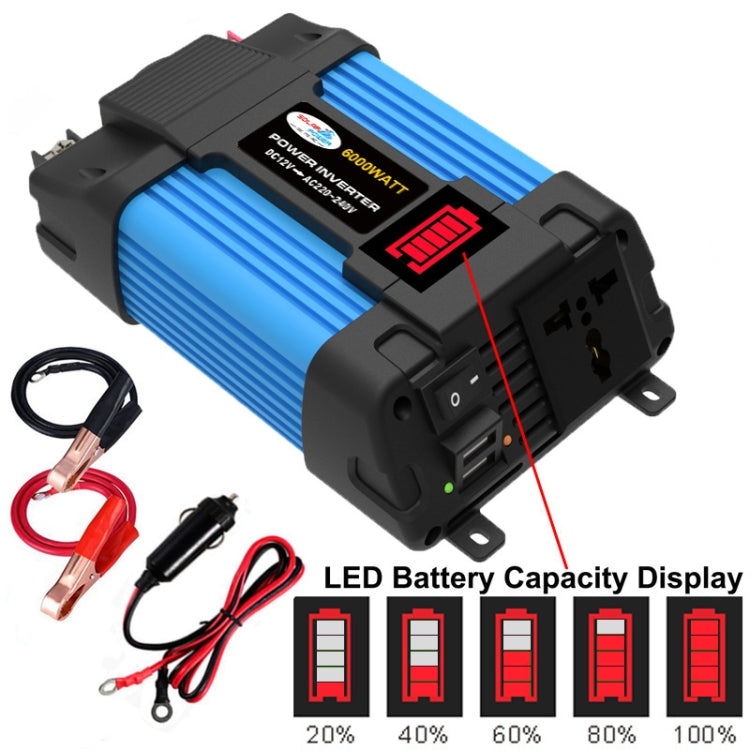 12V-110V 500W SOLIKE TECH Vehicle Inverter Sine Wave Convertor Auto Inverter - free shipping - PMC TechLife - Order now!