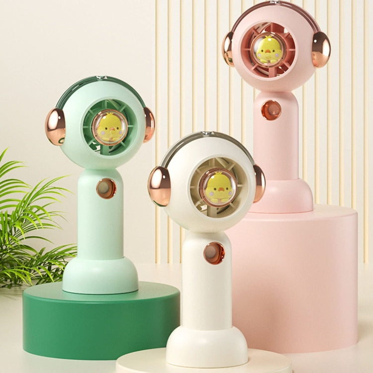 Without Blade Spray Handheld Children Small Fan(White) - Electric Fans by PMC TechLife | Online Shopping South Africa | PMC TechLife | Buy Now Pay Later Mobicred