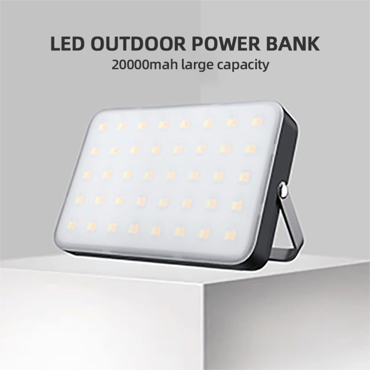 Outdoor Camping LED Light Waterproof USB Rechargeable Lighting(Black) - Camping Lighting by PMc TechLife | Online Shopping South Africa | PMc TechLife | Buy Now Pay Later Mobicred
