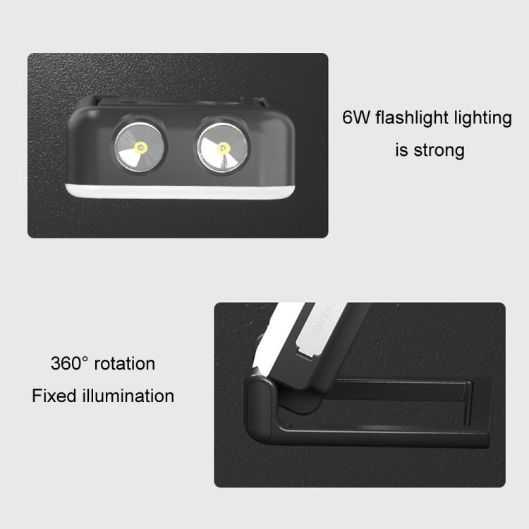 Multifunctional Outdoor Camping Light USB Rechargeable Tent Light(Black) - Camping Lighting by PMc TechLife | Online Shopping South Africa | PMc TechLife | Buy Now Pay Later Mobicred