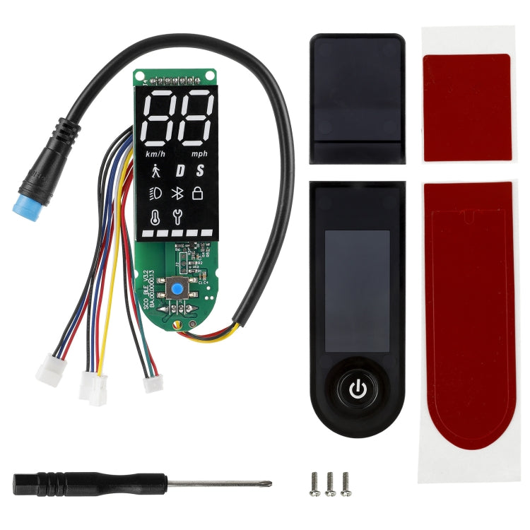 For Xiaomi Electric Scooter Pro/Pro 2/1S Four-Wire Double Brake Bluetooth Board Set, Spec: With Switch Panel - Accessories & Parts by PMc TechLife | Online Shopping South Africa | PMc TechLife | Buy Now Pay Later Mobicred