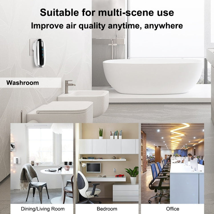 90V-250V Plug-in Negative Ion Air Purifier Portable Odor Removing Device UK Adapter+ EU Host - free shipping - PMC TechLife - Order now!