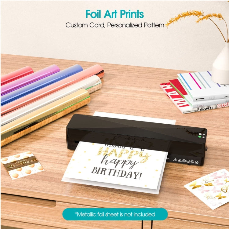 9 Inch A4 Hot Cold Laminator Machine Book Documents Laminator, Size: Set 1(220V EU Plug) - Photo Film Covering Machine by PMC TechLife | Online Shopping South Africa | PMC TechLife | Buy Now Pay Later Mobicred