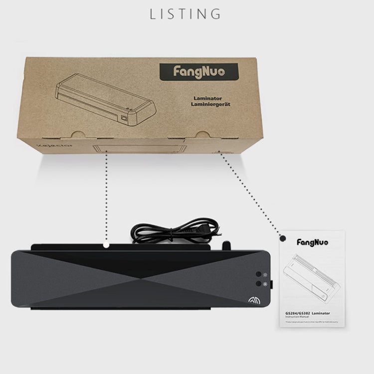 9 Inch A4 Hot Cold Laminator Machine Book Documents Laminator, Size: Set 1(110V US Plug) - Photo Film Covering Machine by PMC TechLife | Online Shopping South Africa | PMC TechLife | Buy Now Pay Later Mobicred