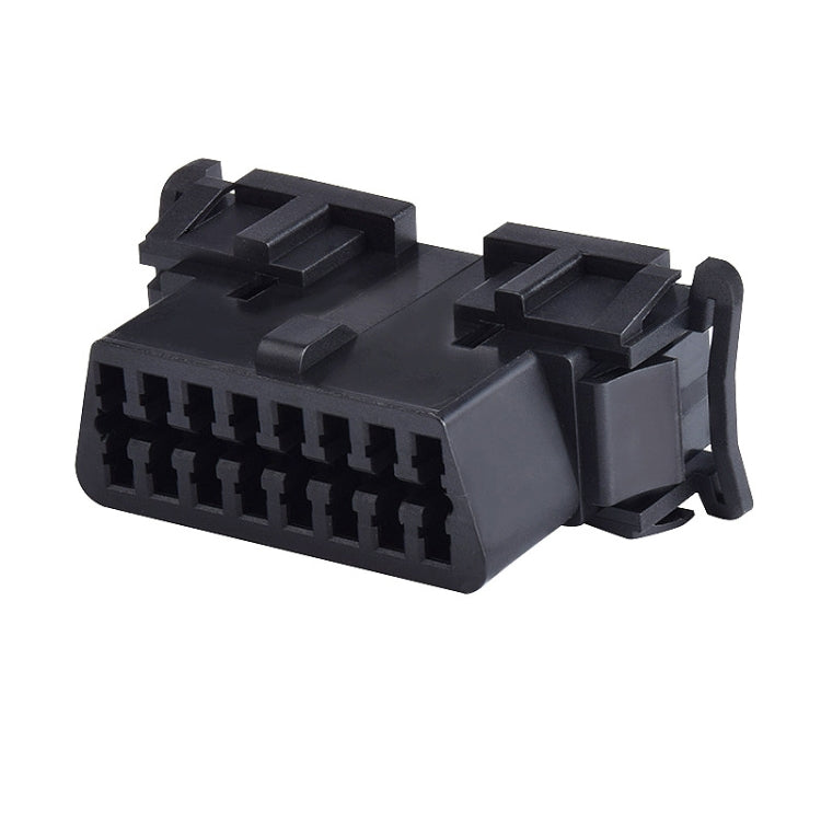 5pcs Car OBD2 16-pin Connector Diagnostic Female Plug Housing - Cables & Connectors by PMC TechLife | Online Shopping South Africa | PMC TechLife | Buy Now Pay Later Mobicred