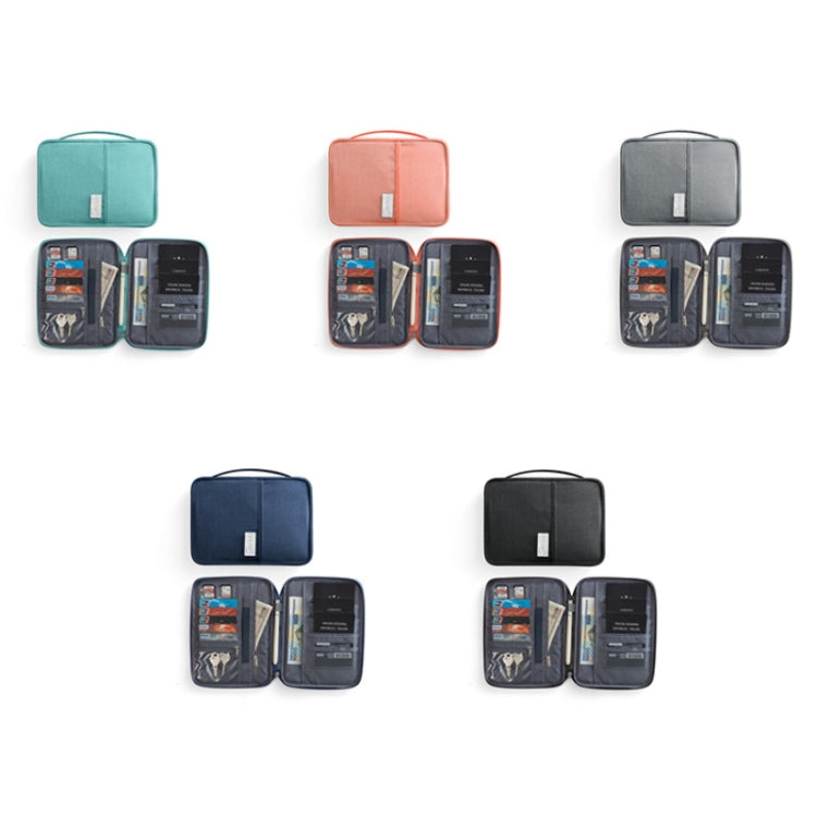 Travel Waterproof Dustproof Portable Passport Document Bag, Color: Navy Blue Small - Card & Passport Bags by PMC TechLife | Online Shopping South Africa | PMC TechLife | Buy Now Pay Later Mobicred