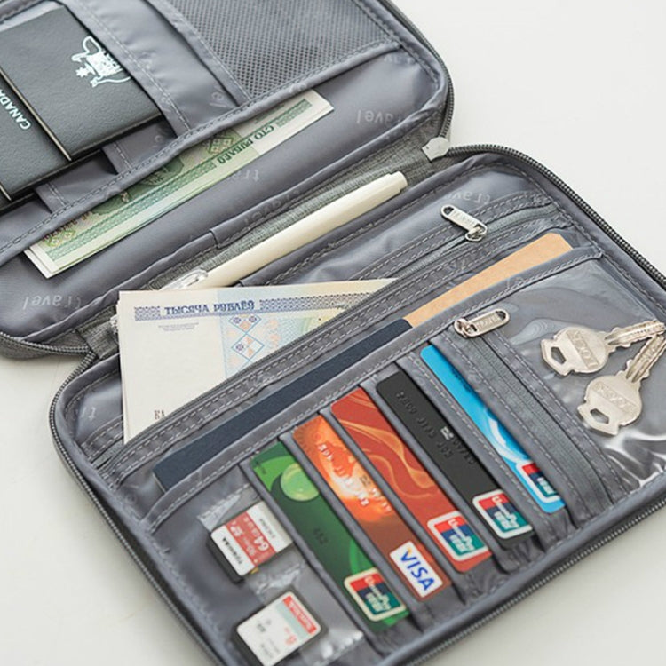 Travel Waterproof Dustproof Portable Passport Document Bag, Color: Black Small - Card & Passport Bags by PMC TechLife | Online Shopping South Africa | PMC TechLife