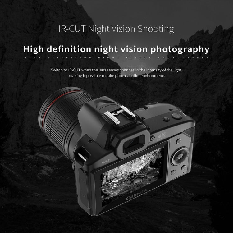 Dual-camera Night Vision 64 Million Pixel High-definition WIFI Digital Camera Standard+Fill Light - Video Cameras by PMC TechLife | Online Shopping South Africa | PMC TechLife