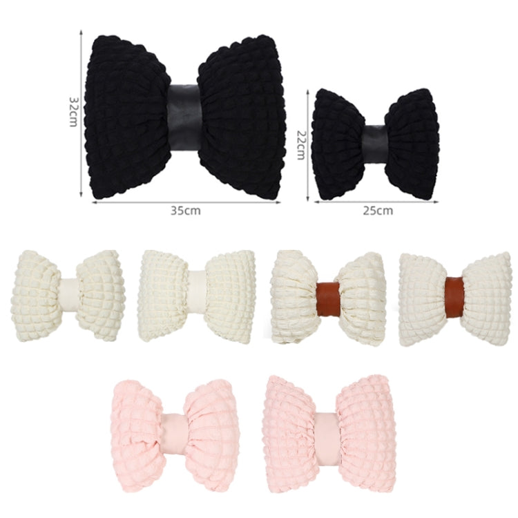 Car Seat Breathable And Comfortable Puff Pillow Upholstery, Color: Headrest Black - Seat Accessories by PMC TechLife | Online Shopping South Africa | PMC TechLife | Buy Now Pay Later Mobicred