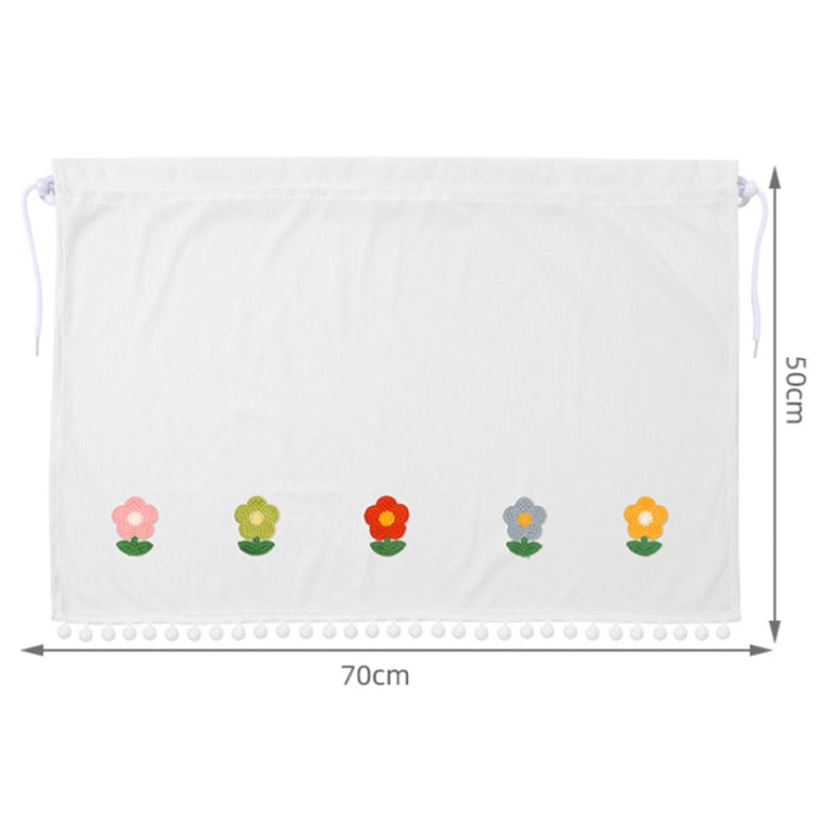 Car Sun Protection Blackout Curtain Cartoon Sunshade Curtain, Pattern: Five Sunflowers - Window Foils & Solar Protection by PMC TechLife | Online Shopping South Africa | PMC TechLife | Buy Now Pay Later Mobicred