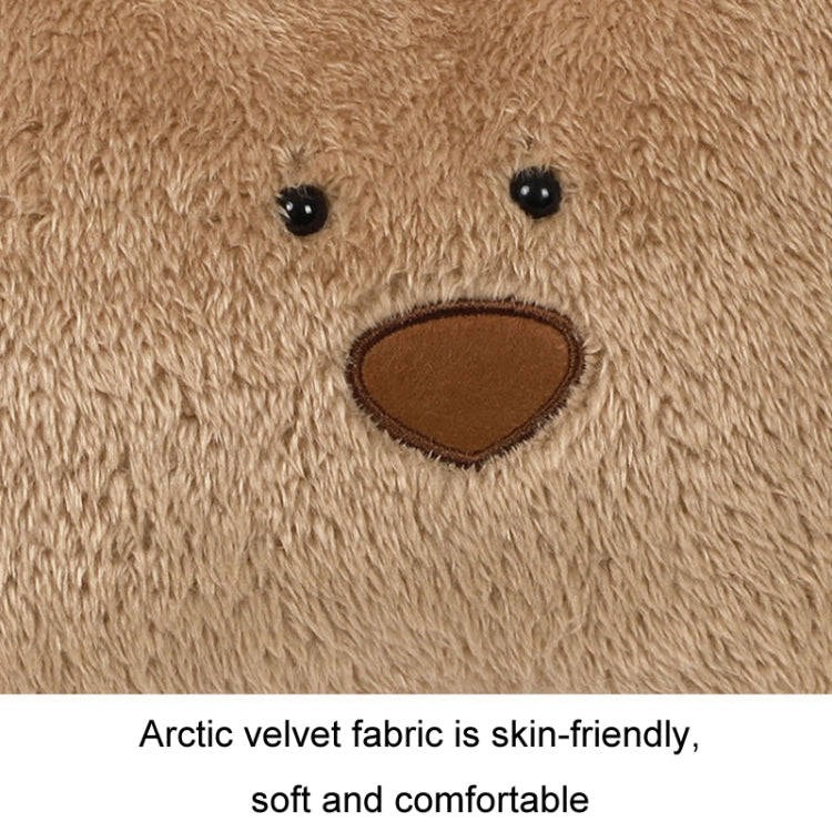 Car Cartoon Bear Plush Seat Upholstery Pillow, Color: Lumbar Pillow Brown - Seat Accessories by PMC TechLife | Online Shopping South Africa | PMC TechLife | Buy Now Pay Later Mobicred