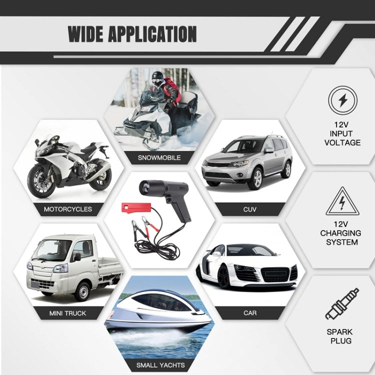 Automotive Petrol Engine Ignition Timing Light Xenon Lamp Strobe Tester - Ignition System by PMC TechLife | Online Shopping South Africa | PMC TechLife | Buy Now Pay Later Mobicred