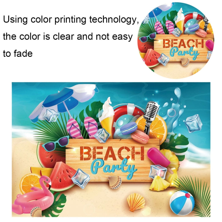 80x120cm Summer Pool Party Decoration Backdrop Swimming Ring Photography Background Cloth(12900866) - Other by PMC TechLife | Online Shopping South Africa | PMC TechLife