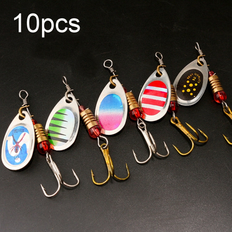 10pcs Roadrunner False Bait Sequins Lure Set, Color Random Delivery - free shipping - PMC TechLife - Order now!