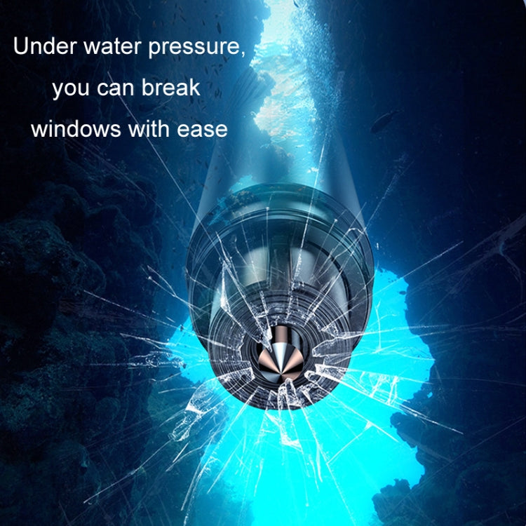 Vehicle-Mounted Multifunctional Broken Window Escape Safety Hammer(Silver) - Emergency Hammer by PMC TechLife | Online Shopping South Africa | PMC TechLife | Buy Now Pay Later Mobicred