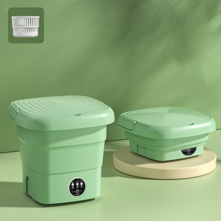 4.5L Mini Portable Folding Household Washing Machine Underwear Washer, Color: Fruit Green(UK Plug) - free shipping - PMC TechLife - Order now!